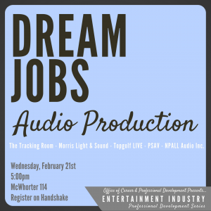Dream Job_ Audio Production