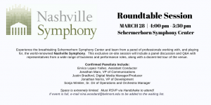 Nashville Symphony Roundtable