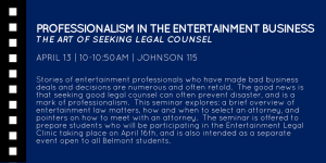 Professionalism in the Entertainment Business
