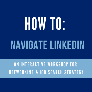 HOW TO: Navigate LinkedIn @ Johnson Center, Room 119