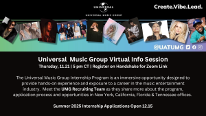 UMG Virtual Info Session