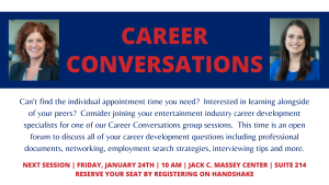 Career Conversations @ Jack C. Massey Center | Suite 214