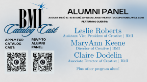 BMI Catalog Cast | WellCore Seminar @ Johnson Center Large Theater