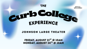 The Curb College Experience Opening Seminar #2 | WellCore Seminar @ Johnson Center Large Theater
