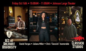 Navigating the Chicago Music Industry with Classick Studios | WellCore Seminar @ Johnson Center Large Theater 115